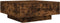 vidaXL - Salontafel - 80x80x31 - cm - bewerkt - hout - gerookt - eikenkleurig