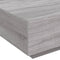 vidaXL - Salontafel - 80x80x31 - cm - bewerkt - hout - grijs - sonoma - eikenkleurig