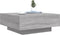 vidaXL - Salontafel - 80x80x31 - cm - bewerkt - hout - grijs - sonoma - eikenkleurig