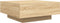 vidaXL - Salontafel - 80x80x31 - cm - spaanplaat - sonoma - eikenkleurig