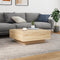 vidaXL - Salontafel - 80x80x31 - cm - spaanplaat - sonoma - eikenkleurig