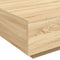 vidaXL - Salontafel - 80x80x31 - cm - spaanplaat - sonoma - eikenkleurig