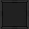 vidaXL - Salontafel - 80x80x35 - cm - gehard - glas - zwart