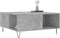 vidaXL - Salontafel - 80x80x36,5 - cm - bewerkt - hout - betongrijs