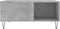 vidaXL - Salontafel - 80x80x36,5 - cm - bewerkt - hout - betongrijs