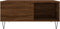 vidaXL - Salontafel - 80x80x36,5 - cm - bewerkt - hout - bruin - eikenkleur