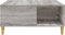 vidaXL - Salontafel - 80x80x36,5 - cm - bewerkt - hout - grijs - sonoma - eikenkleurig