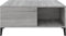 vidaXL - Salontafel - 80x80x36,5 - cm - bewerkt - hout - grijs - sonoma - eikenkleurig