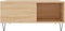 vidaXL - Salontafel - 80x80x36,5 - cm - bewerkt - hout - sonoma - eikenkleurig