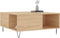 vidaXL - Salontafel - 80x80x36,5 - cm - bewerkt - hout - sonoma - eikenkleurig