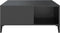 vidaXL - Salontafel - 80x80x36,5 - cm - bewerkt - hout - zwart