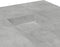 vidaXL - Salontafel - 80x80x40 - cm - bewerkt - hout - betongrijs