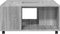 vidaXL - Salontafel - 80x80x40 - cm - bewerkt - hout - grijs - sonoma - eikenkleurig