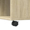 vidaXL - Salontafel - 80x80x40 - cm - bewerkt - hout - sonoma - eikenkleurig