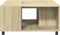 vidaXL - Salontafel - 80x80x40 - cm - bewerkt - hout - sonoma - eikenkleurig