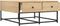 vidaXL - Salontafel - 80x80x40 - cm - bewerkt - hout - sonoma - eikenkleurig