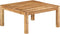 vidaXL - Salontafel - 80x80x40 - cm - massief - acaciahout