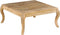 vidaXL - Salontafel - 80x80x40 - cm - massief - mangohout