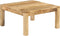 vidaXL - Salontafel - 80x80x40 - cm - massief - mangohout