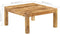 vidaXL - Salontafel - 80x80x40 - cm - massief - mangohout