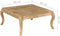 vidaXL - Salontafel - 80x80x40 - cm - massief - mangohout