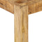 vidaXL - Salontafel - 80x80x40 - cm - massief - mangohout