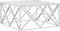 vidaXL - Salontafel - 80x80x40 - cm - roestvrij - staal - en - glas