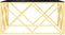 vidaXL - Salontafel - 80x80x40 - cm - roestvrij - staal - en - glas - goudkleurig