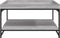vidaXL - Salontafel - 80x80x45 - cm - bewerkt - hout - en - ijzer - grijs - sonoma - eiken