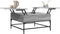 vidaXL - Salontafel - 80x80x45 - cm - bewerkt - hout - en - metaal - grijs - sonoma