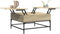 vidaXL - Salontafel - 80x80x45 - cm - bewerkt - hout - en - metaal - sonoma - eikenkleur