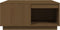 vidaXL - Salontafel - 80x81x36,5 - cm - massief - grenenhout - honingbruin