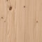 vidaXL - Salontafel - 82x48x45 - cm - bewerkt - hout - wit