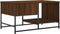 vidaXL - Salontafel - 85,5x51x45 - cm - bewerkt - hout - bruin - eikenkleur