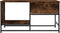 vidaXL - Salontafel - 85,5x51x45 - cm - bewerkt - hout - gerookt - eikenkleurig