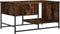 vidaXL - Salontafel - 85,5x51x45 - cm - bewerkt - hout - gerookt - eikenkleurig
