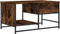 vidaXL - Salontafel - 85,5x51x45 - cm - bewerkt - hout - gerookt - eikenkleurig