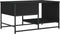 vidaXL - Salontafel - 85,5x51x45 - cm - bewerkt - hout - zwart
