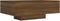 vidaXL - Salontafel - 85x55x31 - cm - bewerkt - hout - bruin - eikenkleur