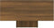 vidaXL - Salontafel - 85x55x31 - cm - bewerkt - hout - bruin - eikenkleur