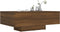 vidaXL - Salontafel - 85x55x31 - cm - bewerkt - hout - bruin - eikenkleur