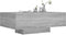 vidaXL - Salontafel - 85x55x31 - cm - bewerkt - hout - grijs - sonoma - eikenkleurig