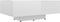 vidaXL - Salontafel - 85x55x31 - cm - bewerkt - hout - hoogglans - wit