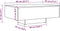 vidaXL - Salontafel - 85x55x31 - cm - bewerkt - hout - oud - houtkleurig
