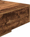 vidaXL - Salontafel - 85x55x31 - cm - bewerkt - hout - oud - houtkleurig