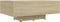 vidaXL - Salontafel - 85x55x31 - cm - bewerkt - hout - sonoma - eikenkleurig