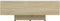 vidaXL - Salontafel - 85x55x31 - cm - bewerkt - hout - wit - en - sonoma - eikenkleurig