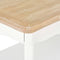 vidaXL - Salontafel - 87,5x42x44 - cm - massief - grenenhout - wit - en - bruin