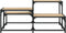 vidaXL - Salontafel - 87,5x87,5x40 - cm - bewerkt - hout - sonoma - eikenkleurig