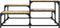 vidaXL - Salontafel - 87,5x87,5x40 - cm - bewerkt - hout - sonoma - eikenkleurig